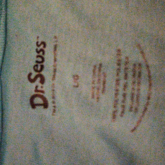 NWT LG Dr. Suess Thing Snuggie/Pajamas/Costume - Picture 2 of 5